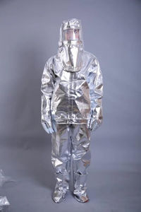 Uniforme <span class=keywords><strong>de</strong></span> Bombero Resistente al Calor por Radiación Térmica <span class=keywords><strong>de</strong></span> 1000 Grados, <span class=keywords><strong>Traje</strong></span> <span class=keywords><strong>de</strong></span> Rescate Aluminizado <span class=keywords><strong>para</strong></span> <span class=keywords><strong>Bomberos</strong></span> - Product Image 6