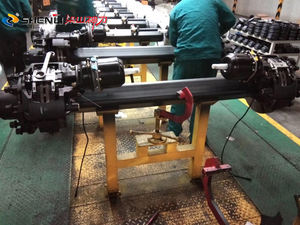 Direto da fábrica tipo Alemão 12T reboque do eixo traseiro - Product Image 4