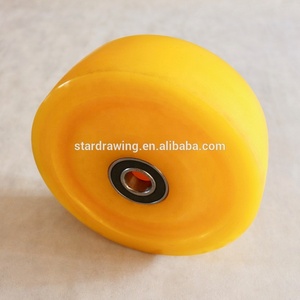 SS重型6英寸聚氨酯实心车轮防水150毫米 - Product Image 4