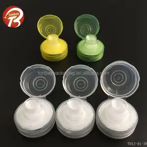 Più poco costoso di 38 millimetri di plastica flip top cap con valvola in silicone per lo sport bottiglia di acqua