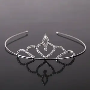 Großhandel Neueste Schmuck Kinder Tiara Crown Tiara für die Hochzeit