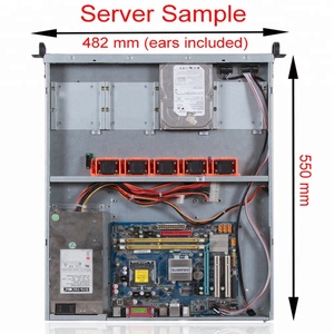 La computadora de la <span class=keywords><strong>PC</strong></span> Industrial <span class=keywords><strong>Rack</strong></span> de servidor de montaje chasis caso 1U de <span class=keywords><strong>19</strong></span> pulgadas - Product Image 3