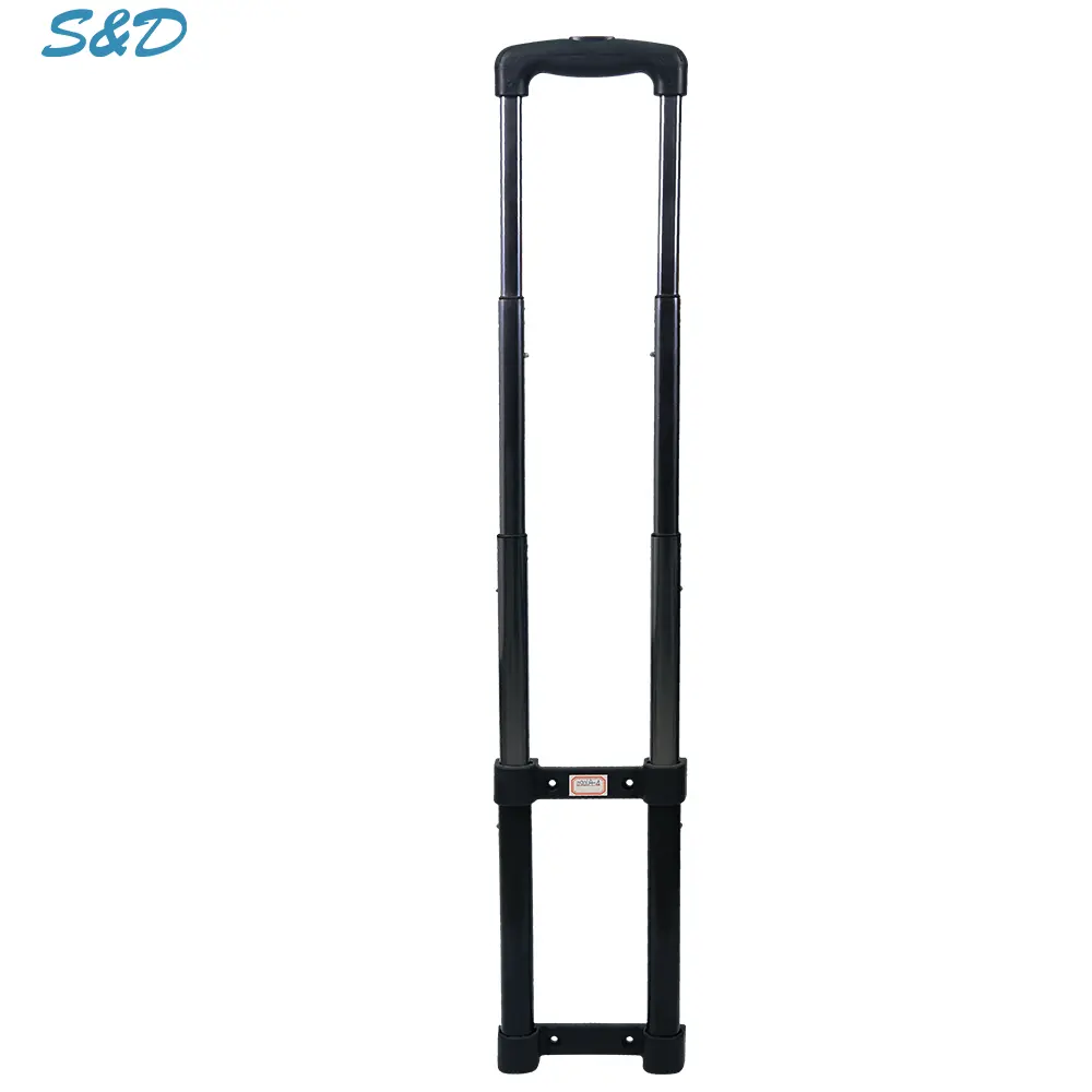 Strong Bag Parts Telescopic Single Luggage Platform Trolley Adjustable Black Carrying Handle Accessories