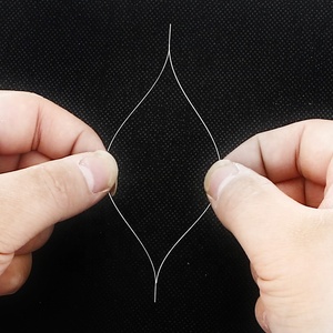 Aguja para abalorios de ojos grandes, herramientas de <span class=keywords><strong>enhebrado</strong></span> fácil, alfileres de aguja de cuentas de ojos grandes, adornos de joyería, herramienta de mano DIY - Product Image 3