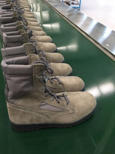 WCY, BỐT CHIẾN ĐẤU Da Lộn Màu Xanh Lá Nhung Đế Đế Bục Giày Phi Công Chiến Thuật Được USAF Phê Duyệt Phổ Biến 2022 - Product Image 4