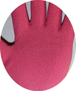 Mais cheap 10g dobra algodao coated industrial latex gloves luvas de seguranca luvas de trabalho - Product Image 3