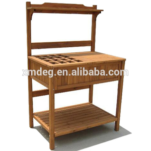 Couverture de banc de mise en <span class=keywords><strong>pot</strong></span> en <span class=keywords><strong>bois</strong></span>, bricolage de palette extérieure jardin plantation - Product Image 3