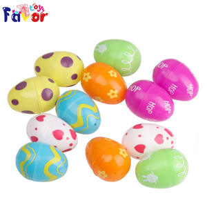 Groothandel Kwaliteit 2.8 inch Gemengde Kleuren PP <span class=keywords><strong>Plastic</strong></span> Eierschaal Paaseieren Klassiek Speelgoed <span class=keywords><strong>Plastic</strong></span> Eiercapsule voor Kinderen - Product Image 4