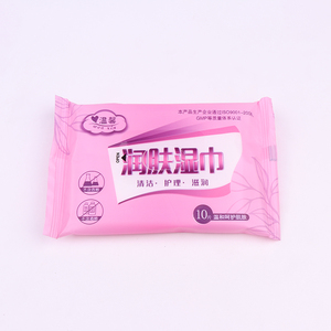 No tejido cómodo suave cuidado de la piel limpieza toallitas húmedas - Product Image 1