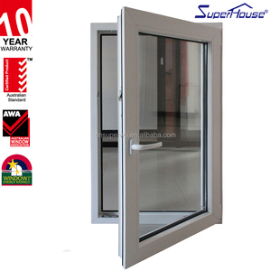 Superhouse <span class=keywords><strong>uPVC</strong></span> Windows thị trường Trung Quốc PVC hồ sơ <span class=keywords><strong>uPVC</strong></span> khuôn cửa sổ thiết kế với USA tiêu chuẩn - Product Image 2