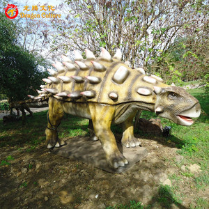 2017 vente chaude jurassic 8 m animatronic alien en caoutchouc dinosaure ankylosaure - Product Image 2
