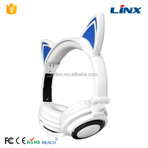 De China al por mayor Del Auricular Barato Gato Oreja Los Auriculares para Escuchar Música - Product Image 2