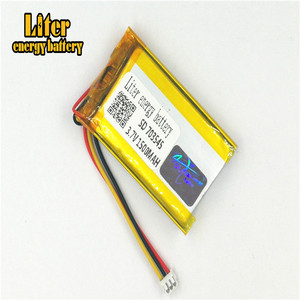 Socket 1.5-<span class=keywords><strong>3</strong></span> P <span class=keywords><strong>3</strong></span>.7 V 703545 1500 mah factory high quality lithium polymer battery rechargeable li-ion battery lipo - Product Image 1