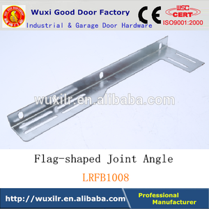 Usine vente Garage porte matériel piste industrielle drapeau en forme de <span class=keywords><strong>Angle</strong></span> <span class=keywords><strong>d</strong></span>'articulation galvanisé personnalisé support - Product Image 1