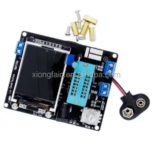 LCD GM328A Transistor Tester Diode Capaciteit ESR Spanning Frequentie Meter PWM Blokgolf Signaal Generator SMT Solderen