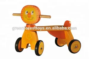 Tricycle Wooden Balance Toy Safe Baby Tricycle Wood Bike Kids Battery Unisex Electric Cars For Children From 5 To 7 Years Old Ride On Toy