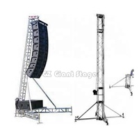 Soporte de Altavoz con Elevación Manual para Eventos, Truss para Altavoces