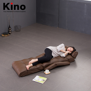 كسول كرسي وصول الجلود مقعد أريكة كرسي ، الحديث وحيد أريكة بمستوى الأرض كراسي ، عالية الجودة جديد متعدد زاوية قابل للتعديل قابلة للطي - Product Image 5