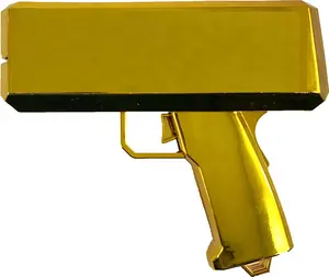 Pistola de ouro uv recarregável, arma de chapeamento de dinheiro e super dinheiro para festa e clube noturno usando arma de dinheiro, venda imperdível