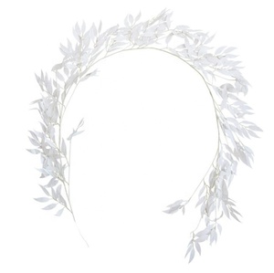 FC7302 Artificial Willow Leaves Greenery <strong>Vine</strong> Garland for Wedding Arch <strong>Backdrop</strong> <strong>Photo</strong> Booth Table Centerpieces - Product Image 4