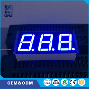 Фабрика питания Оптом общий анод синий <span class=keywords><strong>0.56</strong></span> дюймов 3 цифры 7 сегмент крытый пользовательские номер led дисплей - Product Image 4