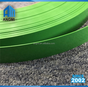 Hierba verde de alta calidad fábrica borde PVC bandas <span class=keywords><strong>Mercado</strong></span> de Perú 2.5*22mm borde PVC bandas productor - Product Image 1