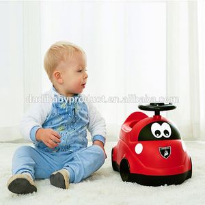 Nuevo Bebé plástico potty, inodoro de los niños, coche diseño silla insignificante del bebé - Product Image 1