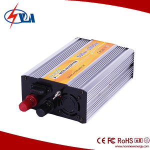 Inteligente 12 v/24 v dc a 110 v/220 v ac power inverter car 500 w modificado Onda sinusoidal inversor con puerto usb - Product Image 1