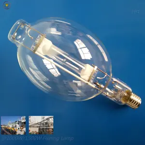 BT180 squid fishing lamp 1000w 1500w 2000w metal halide lamp fishing lamp for water fishing and marine fishery