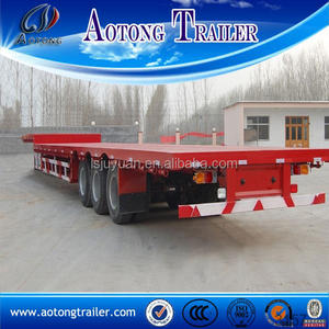 20-40ft/<span class=keywords><strong>2</strong></span> o 3 <span class=keywords><strong>ejes</strong></span> ampliamente utilizado <span class=keywords><strong>plataforma</strong></span> de carga de contenedores semi <span class=keywords><strong>remolque</strong></span> en venta - Product Image 4