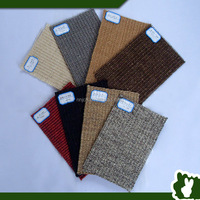 Alfombras de Sisal para mascotas, tapete de Sisal de gran calidad y de moda para coche