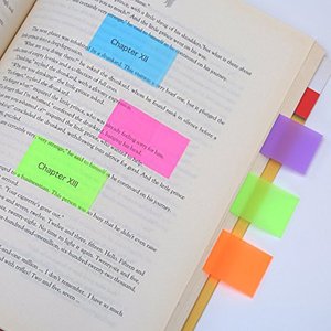 Notes autocollantes de bureau transparentes en PET avec flèches colorées personnalisées - Product Image 5