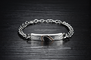 Cadena <span class=keywords><strong>de</strong></span> Mano <span class=keywords><strong>de</strong></span> Plata para Parejas, Diseño <span class=keywords><strong>de</strong></span> Moda, Joyería Más Vendida - Product Image 3