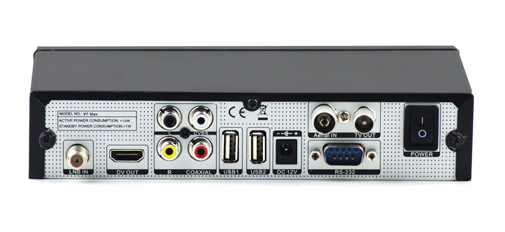 Freesat V7 Max DVB-S2 1080 P Receptor de Satélite Digital Soporte Cccamd Newcamd Biss Clave Powervu USB WiFi