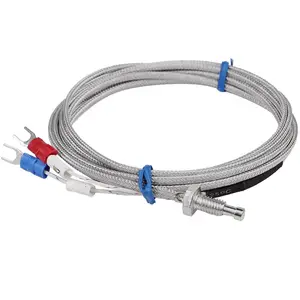 Thermocouple Pt100 High Temperature K Type PT100 RTD Thermocouple 1100 Degree