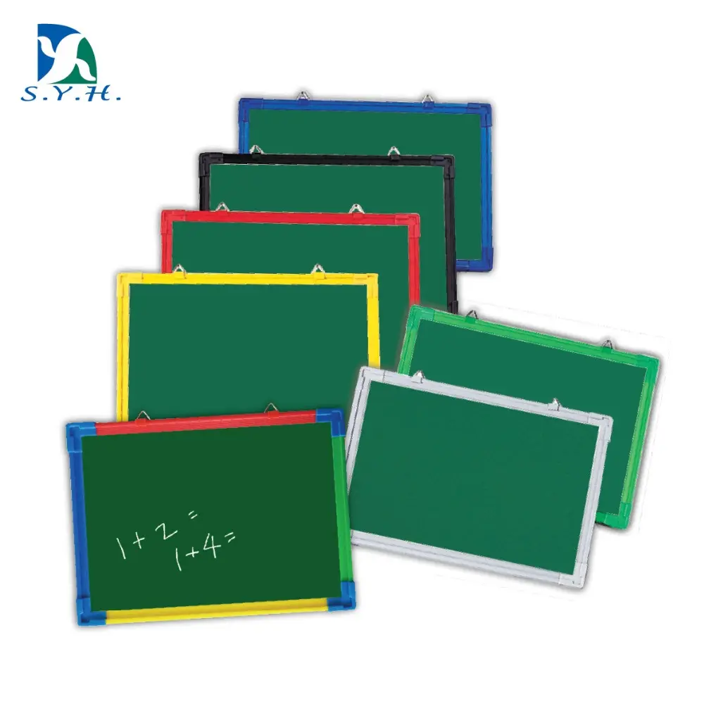 Taiwan factory supplier school drawing magnetic 30*45cm blackboard for kids.