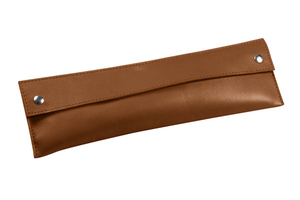 High Quality Rectangular Snap Buttons <strong>Soft</strong> <strong>Leather</strong> Watch <strong>Pouch</strong>/spectacle case