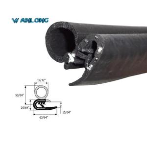 <strong>Pinchweld</strong> <strong>seal</strong> epdm <strong>rubber</strong> pvc co extruded for car door self-adhesive rubber <strong>strip</strong> wl support oem customized - Product Image 1