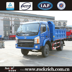 Fabricant de camions chinois, <span class=keywords><strong>camion</strong></span> à benne basculante à 6 roues, dimensions du <span class=keywords><strong>camion</strong></span> à benne basculante de 10 tonnes - Product Image 2