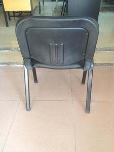 Sedia da Ufficio in Pelle Sintetica PU dal Design Moderno <span class=keywords><strong>con</strong></span> Braccioli, <span class=keywords><strong>Poltrona</strong></span> Nera in PU per <span class=keywords><strong>Scrivania</strong></span> e Ufficio - Product Image 4