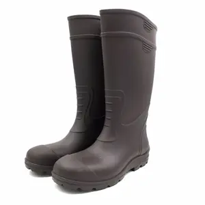 HN313S CE standard di protezione puntale in acciaio e lamiera di acciaio impermeabile PVC stivali di sicurezza