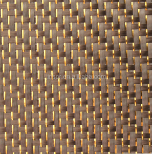 Tela de Fibra de Carbono Tejida Lisa 3K Dorada Metálica para Uso en Automóviles, Artesanía e Industria - Product Image 4