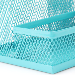 <span class=keywords><strong>Portapenne</strong></span> quadrato in rete metallica, <span class=keywords><strong>organizer</strong></span> da scrivania, <span class=keywords><strong>portapenne</strong></span> multifunzione - Product Image 5