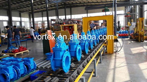 Doppelsteckverbinder-Absperrschieber mit elastischem Sitz für HDPE-Rohre - Product Image 3