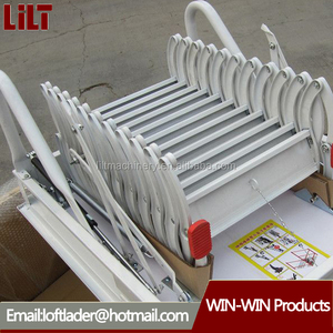 Retráctil de metal telescópica loft <span class=keywords><strong>escalera</strong></span> plegable, plegable <span class=keywords><strong>escalera</strong></span> del desván - Product Image 1