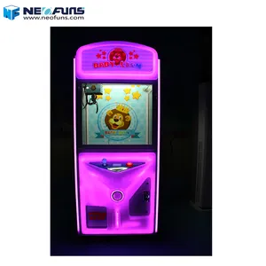 Neofuns Baby Lion Neo Crane Machine Factory Supply Children Crane Toy Machine Neon Lighting