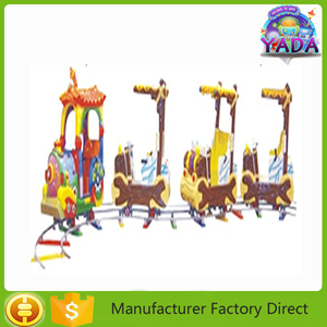 Animal feliz <span class=keywords><strong>tren</strong></span> eléctrico con <span class=keywords><strong>la</strong></span> pista parque de atracciones jinete in the ranuras - Product Image 5