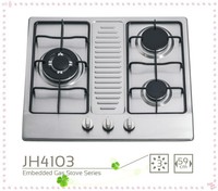 Kompor Gas Oven Stainless Steel WSL 3 Tungku, Peralatan Dapur/Furnace Gas, Kompor Gas