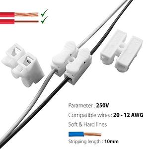 CH2 Dây Mùa Xuân Nối Nhanh Thiết Bị Đầu Cuối Điện Khối Splice Kẹp Led Điện CH2 Dây Cáp Kết Nối 2 Cực Hot Bán - Product Image 6