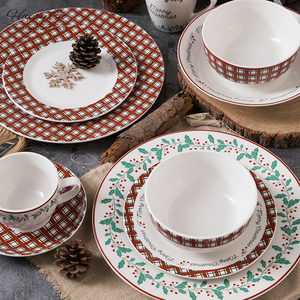 Juego de vajilla de porcelana, 16 unidades - Product Image 1
